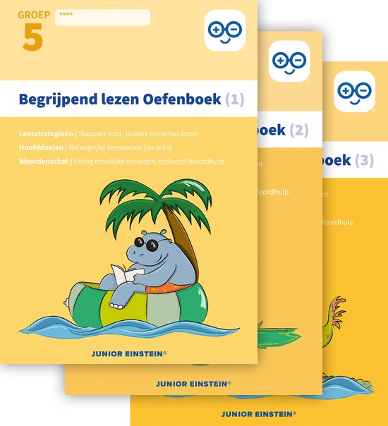 Delen 1, 2 en 3 - Begrijpend lezen 1, 2 en 3 Oefenboek Compl ... - cover