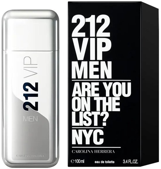 Carolina Herrera 212 VIP Men 100 ml Eau de Toilette - Herenparfum