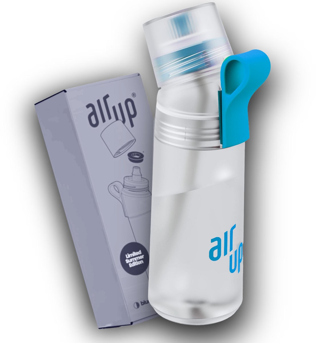 Air Up Drinkfles Gen 2 - Blue Splash - Summer Splash - Waterfles - hydraterend - 600ml - Air fles up - geurwater - vegan - bio