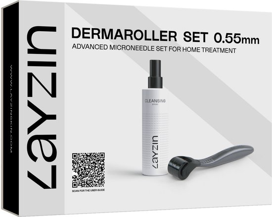 LAYZIN® 0,55 mm Dermaroller set