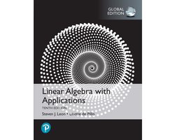 Omslag van Linear Algebra with Applications, Global Edition