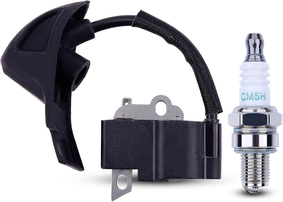 Geschikt voor Ontstekingsspoelmodule met bougie voor Stihl bladblazer BG56 BG86 BG56C BG86C SH56 SH86 Vervang 4241-400-1302 4241 400 1307 4241-400-1306