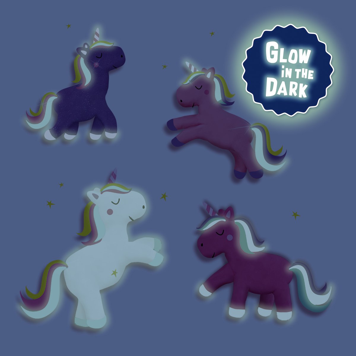 SES Creative - Unicorn Klei - Trendy Kleuren (4x90g) - Vegan en Glutenvrij - Herbruikbaar - Uitwasbaar - Vanaf 2 jaar — afbeelding 6