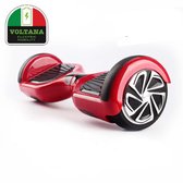 VOLTANA Hoverboard ROOD, TAOTAO, SAMSUNG accu, Led verlichting, Aluminium Design velgen, Rubberen bumpers