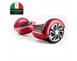 VOLTANA Hoverboard ROOD, TAOTAO, SAMSUNG accu, Led verlichting, Aluminium Design velgen, Rubberen bumpers