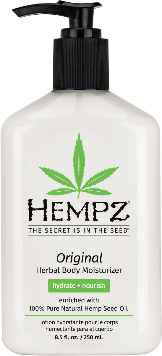 Hempz Original Herbal Body Moisturizer 250 ml - Hydraterende Crème - Body Lotion voor Dames en Heren - Hydraterend & Verzachtend
