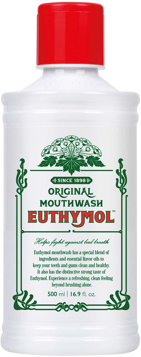 Euthymol Mouthwash Mondwater 500ml