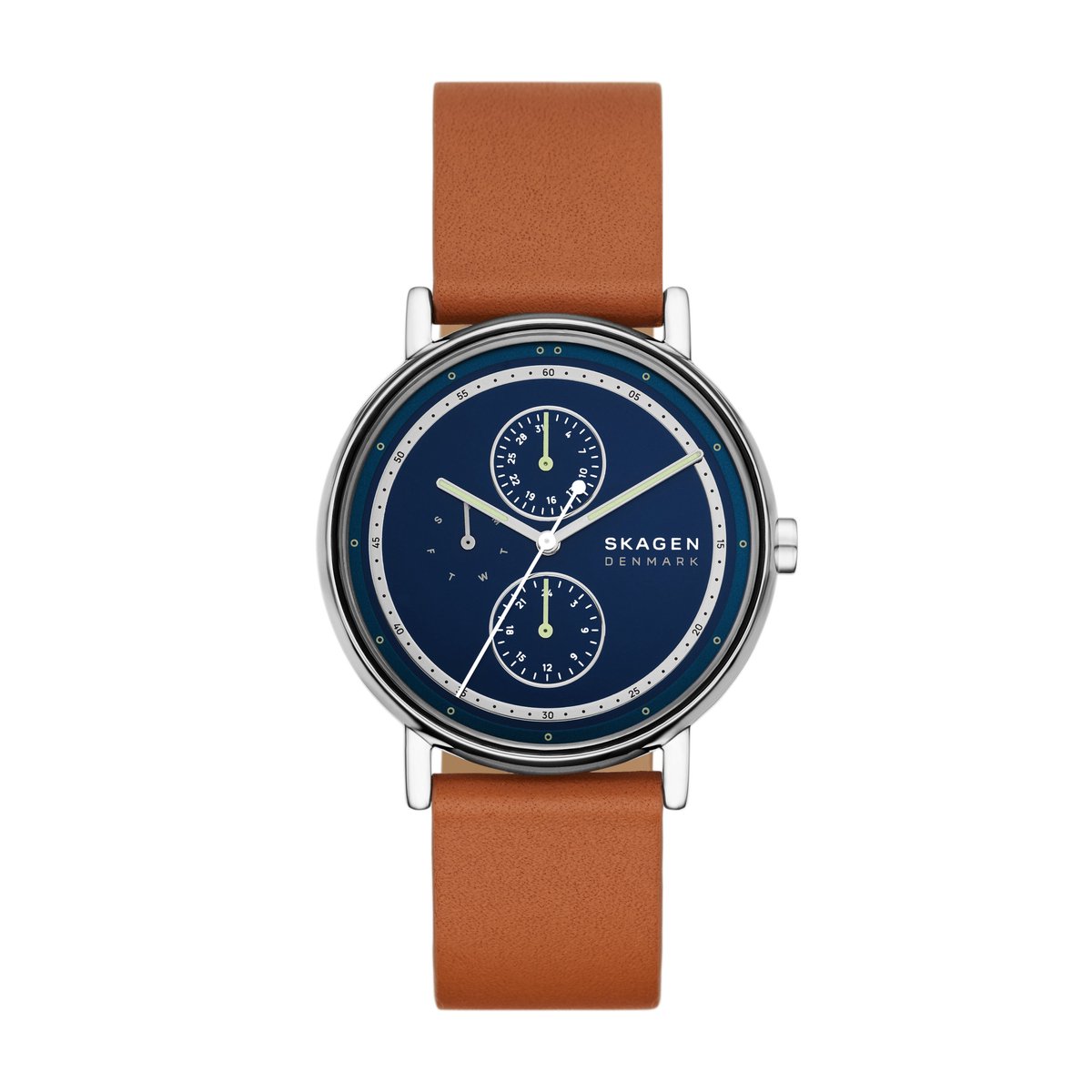 Skagen SIGNATUR Heren Horloge 40 Zilverkleurig