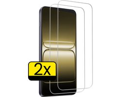 Screenprotector - Geschikt voor OnePlus Nord CE5 - 2 Stuks - Extra Sterk - Beschermglas - Gehard Glas - Tempered Glass - Screen Protector