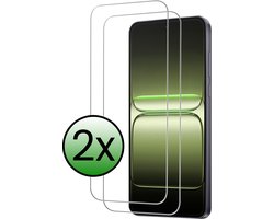 Screenprotector - 2 Stuks Geschikt voor OnePlus Nord 5 - Extra Sterk - Beschermglas - Gehard Glas - Tempered Glass - Screen Protector