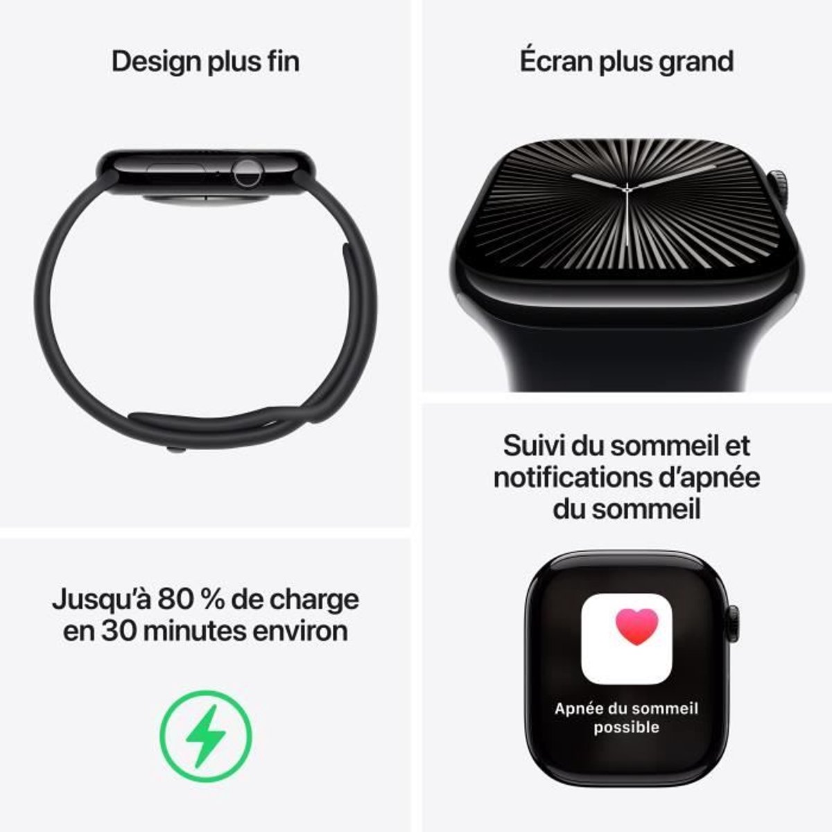Apple Watch Series 10 - Wifi + 4G - 42mm - Rose Gouden - afbeelding 2