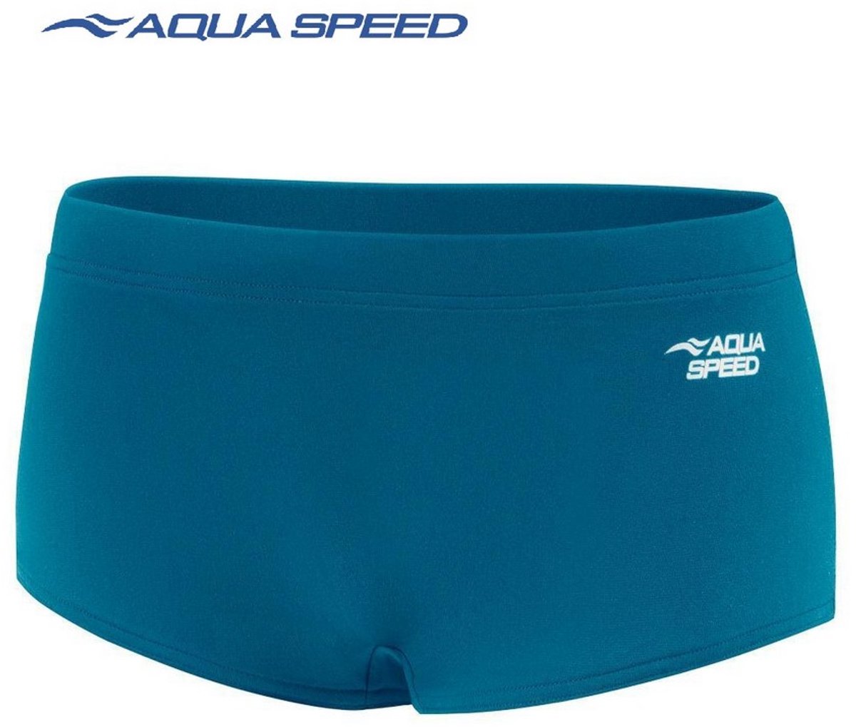 Aqua Speed jongens zwembroek Kevin – Chloorbestendig - Petrolblauw 146