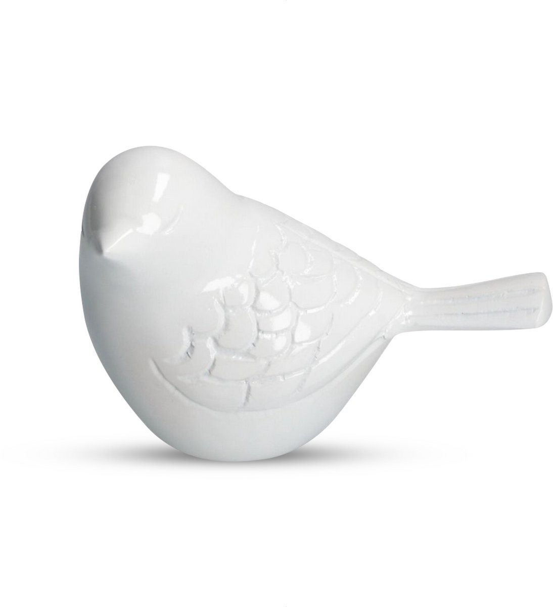 Unieke As Urn - 100 ML - Handgemaakte Vogel urn - Urn - Crematie Urn - Uniek - Voor Huisdieren of Menselijk As - Crematie As - Decoratie Urn - Bird - WHITE