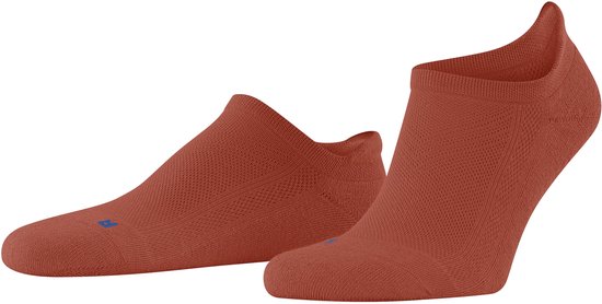 Paar bruine Falke Cool Kick enkelsokjes.
