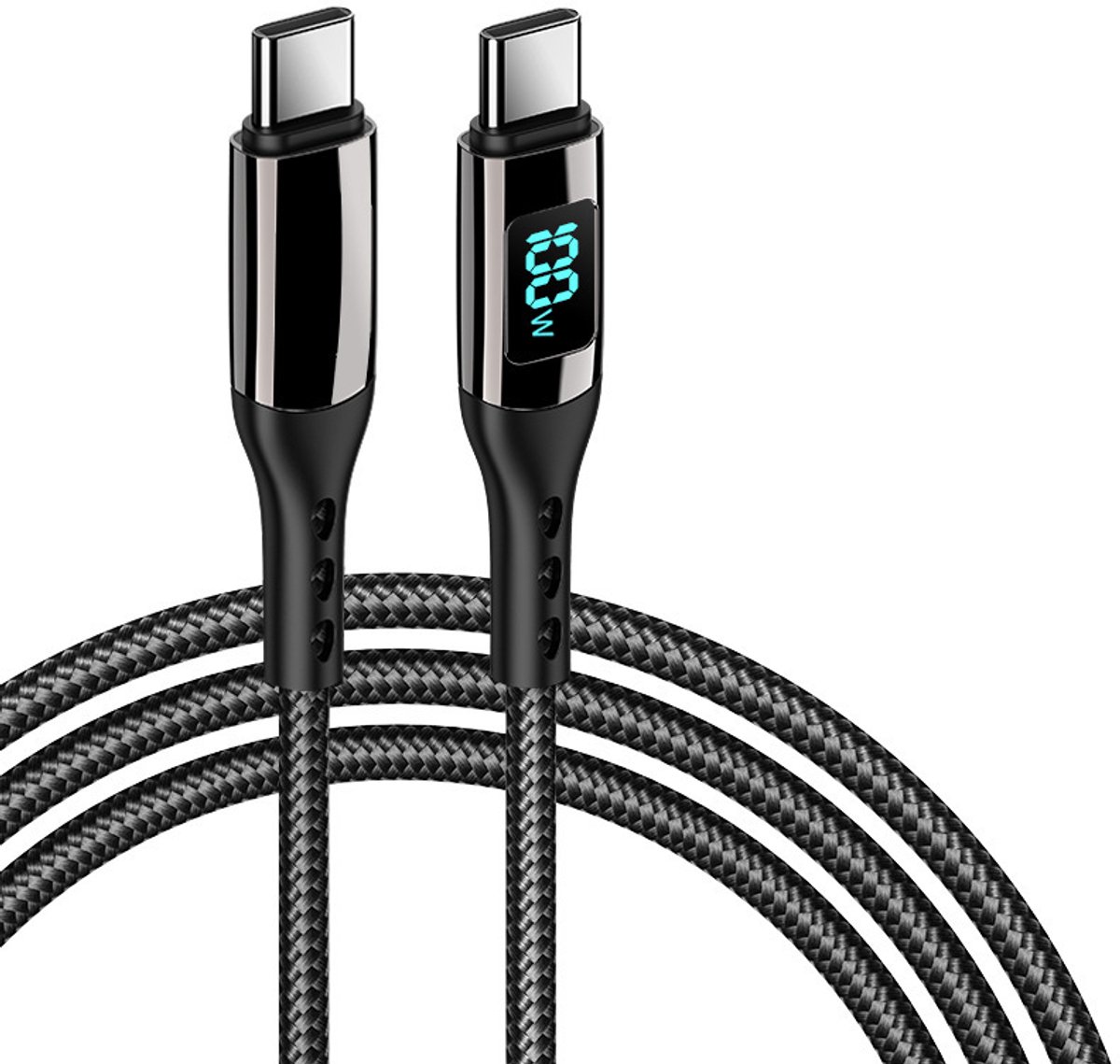 USB-C PD Snellaadkabel 100 W