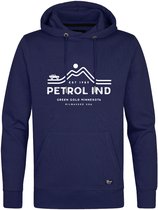 Petrol Industries - Sweat à capuche pour homme Marquette - Blauw - Taille L