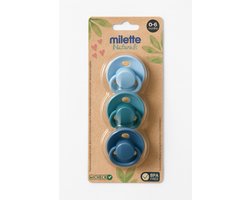 Migros Siliconen Fopspeen – Orthodontisch – 0-6 Maanden – BPA-vrij – Groen Konijn Design