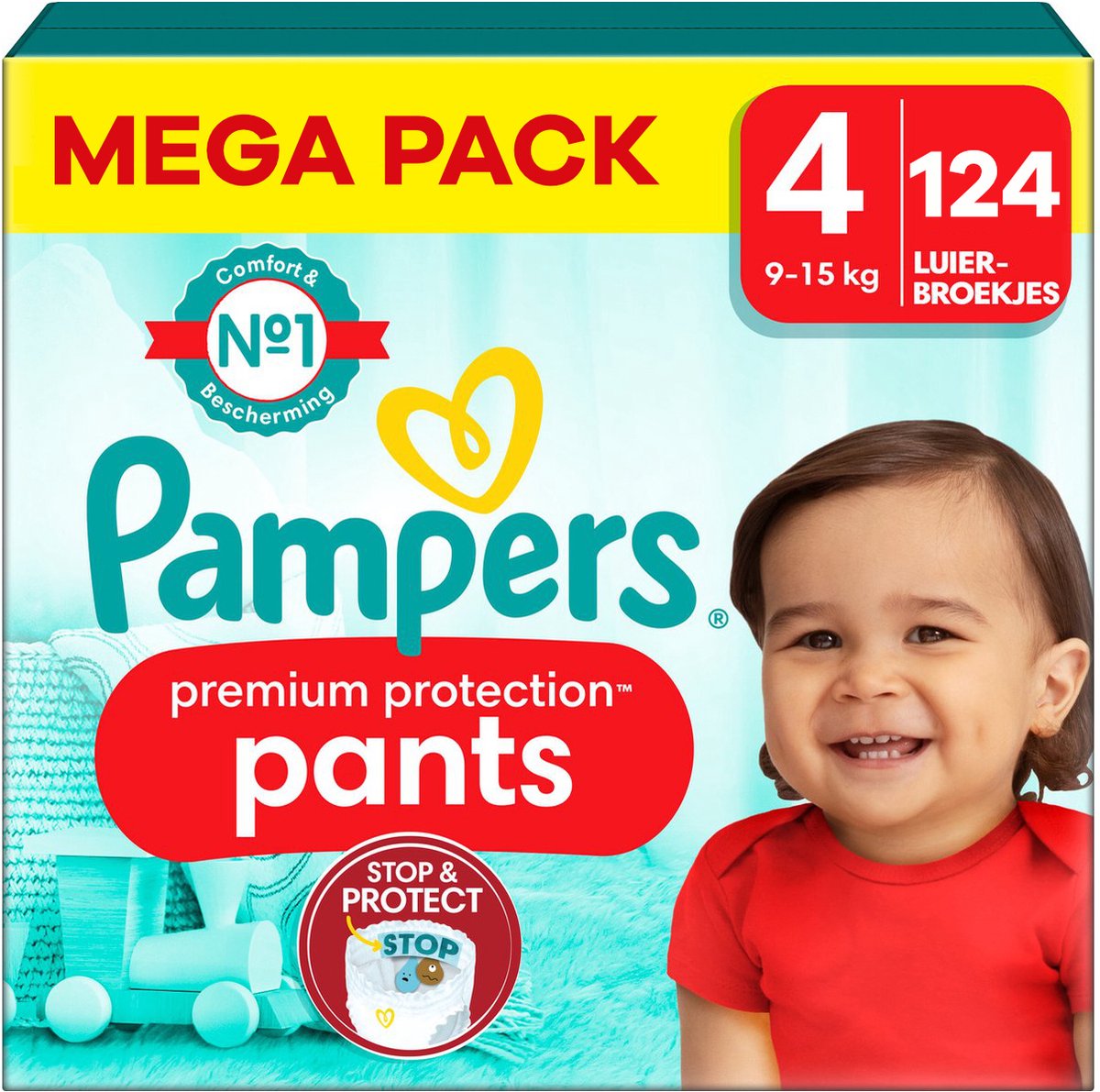 Pampers Premium Protection Pants Maandbox maat 4