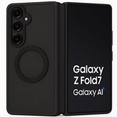 Coque antichoc Magsafe pour Samsung Galaxy Z Fold 7 - Zwart mat