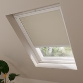 Store enrouleur Trend Radeco® pour fenêtre de toit - Occultant - Sable - pour Velux : UK08