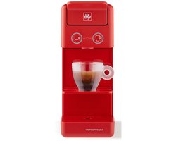 illy Y3.3 iperespresso koffiemachine – compact espresso apparaat – rood – eenvoudig in gebruik