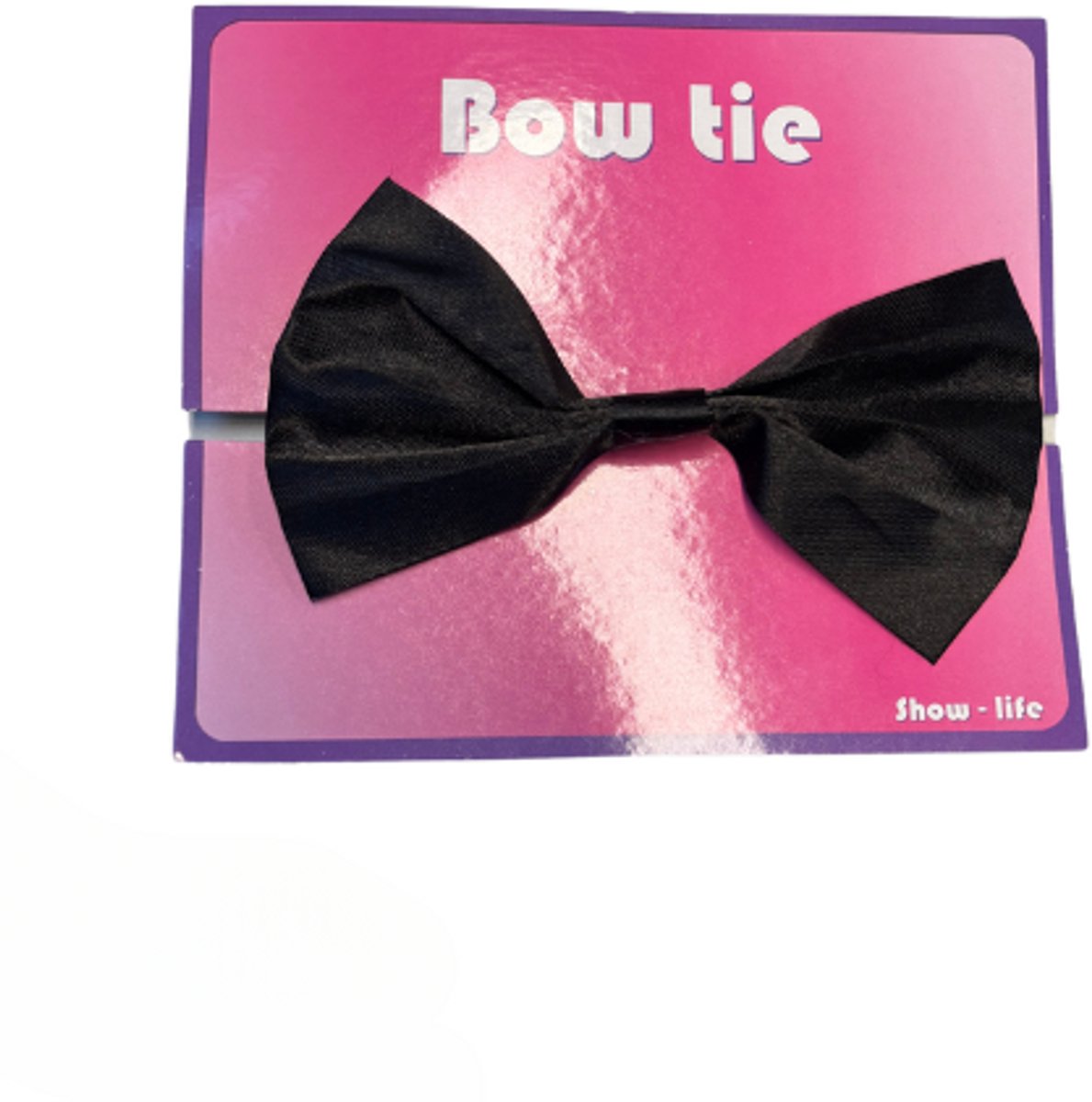 Bow-tie - zwart - vlinderdas