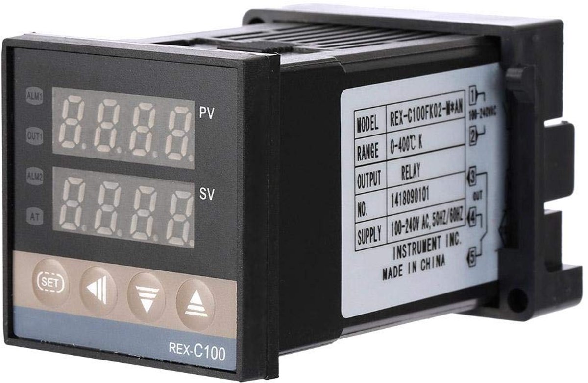 REX-C100 Temperatuurregelaar, REX-C100FK02-M * AN PID digitale temperatuurregelaar, relais