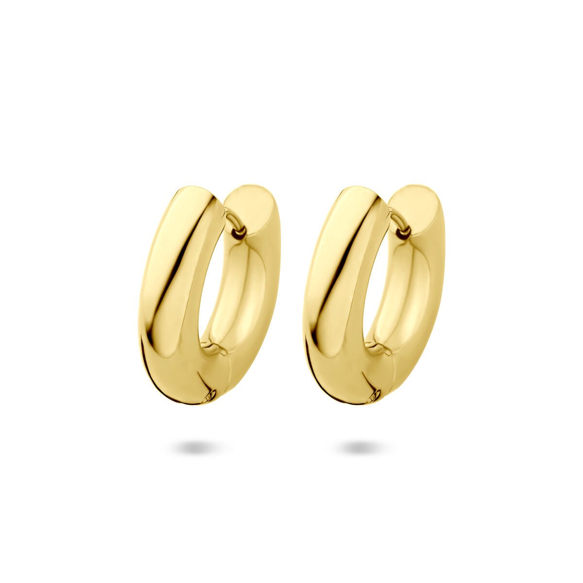 Edelstalen klapoorringen ion plating 20 mm - 6506144