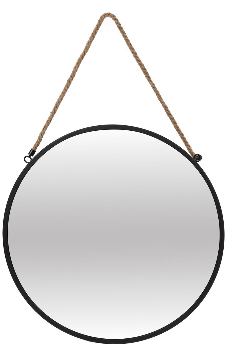 Ronde spiegel TINDRA, Ø 50 cm