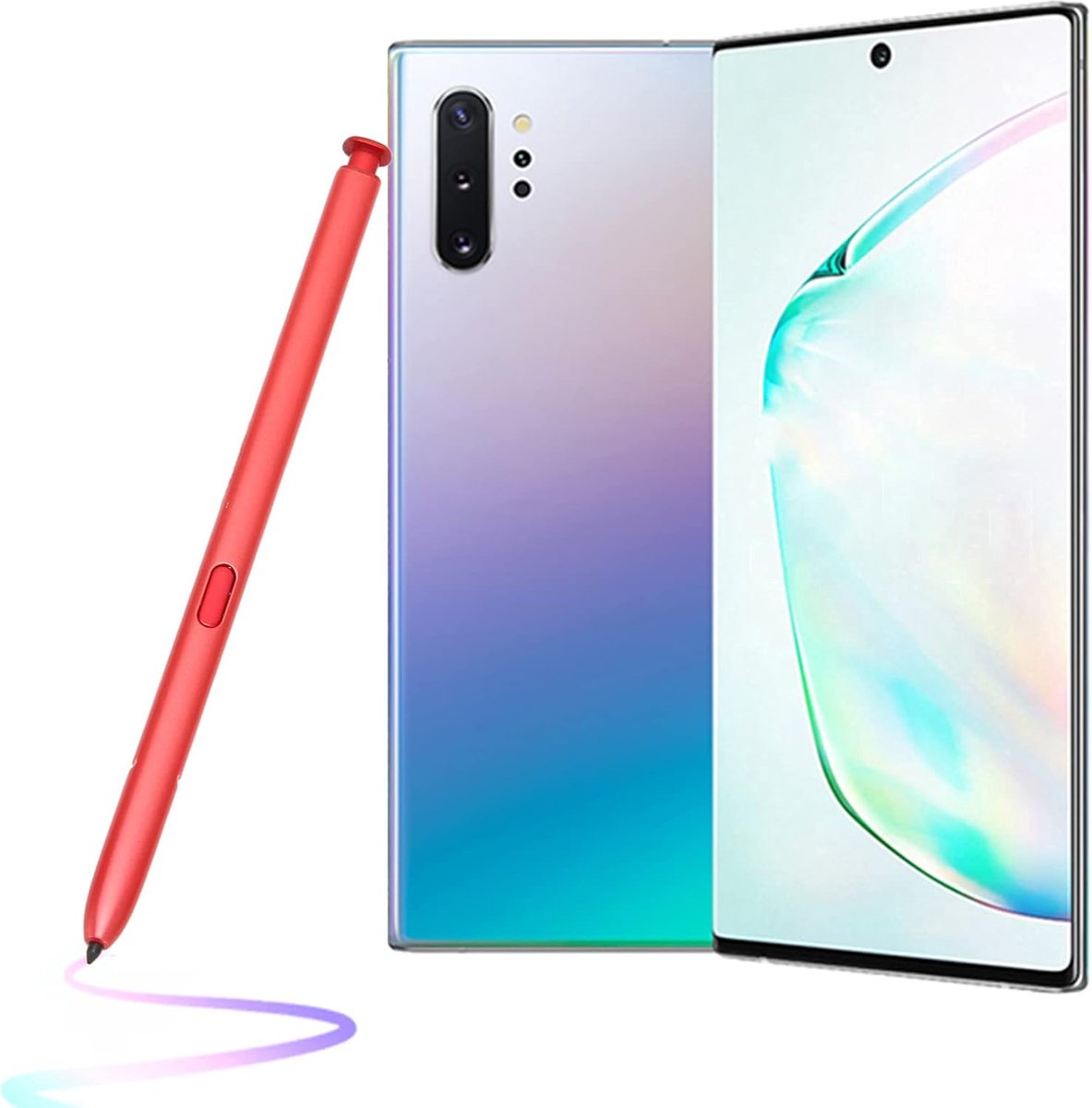 Vervangende Stylus Pen - met Tip Tweezers voor Touch Note 10 Lite - Blauw - Rood