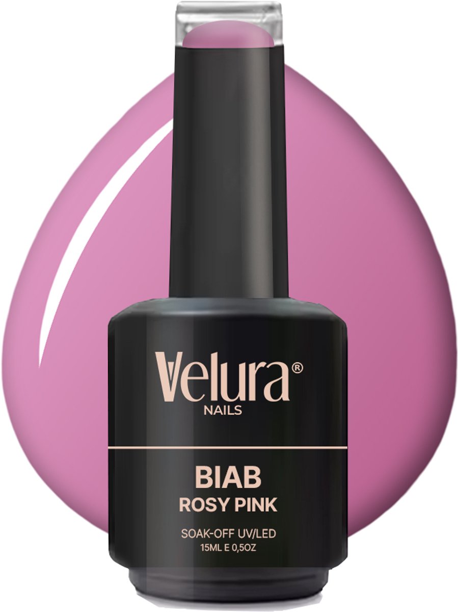 Goedkoopste Velura® BIAB | Builder in a Bottle | 15ml Rosy Pink | Liquid Builder Gel | BIAB Gel Nagels | HEMA- & TPO-vrij