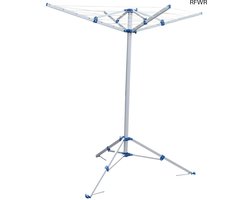 RFWR® Inklapbare Camping Droogmolen - 15m Drooglijn, Lichtgewicht en Ruimtebesparend