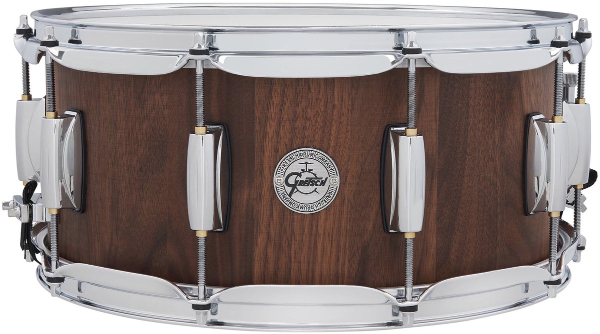 Gretsch S1-6514-WS Full Range Stave Walnut Snare 14"x6,5" - Snare drum