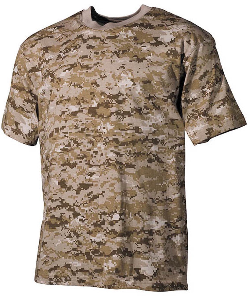 MFH US T-Shirt korte mouw Desert digital 170 g/m² Print