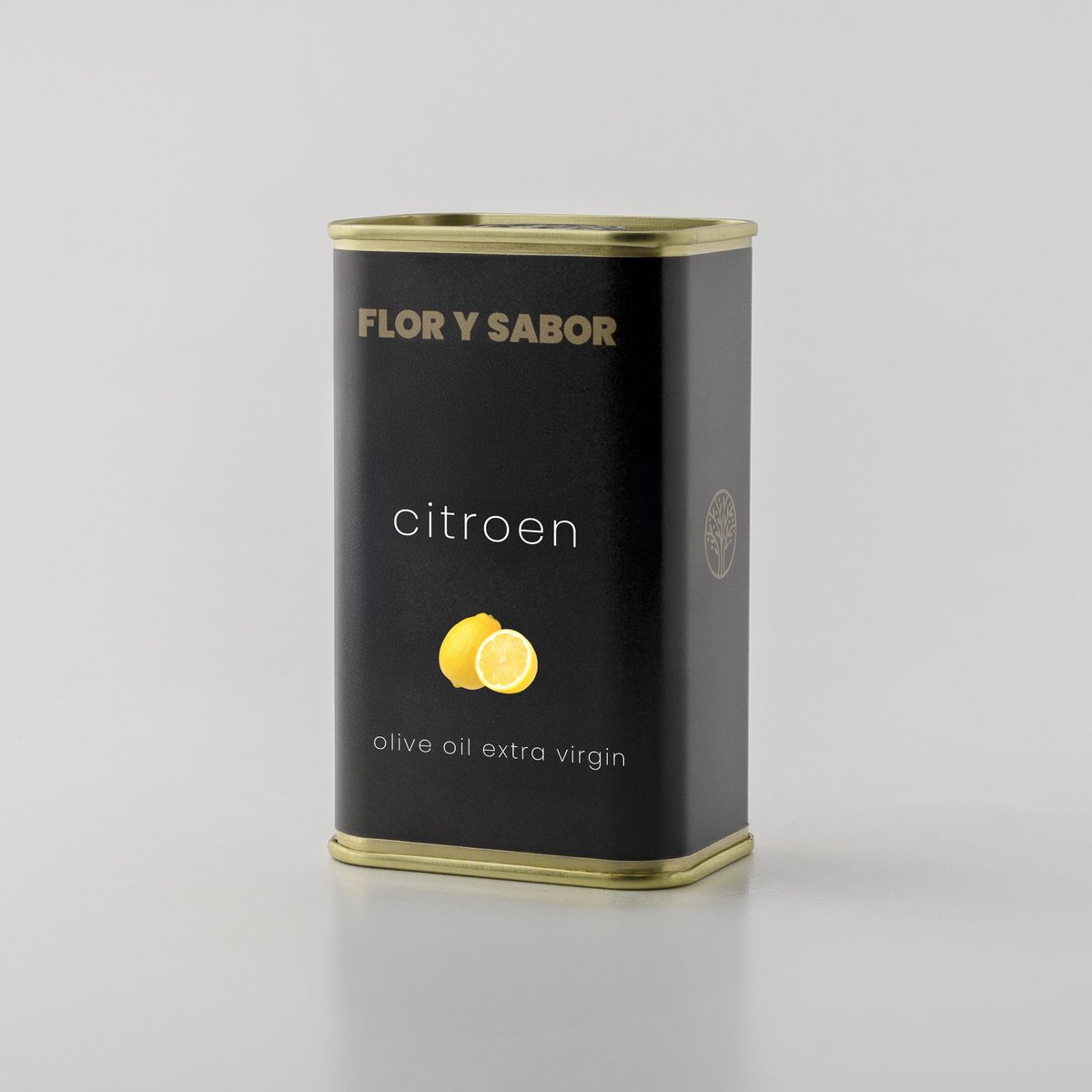 Flor y Sabor extra virgin olijfolie citroen - 250ml blik