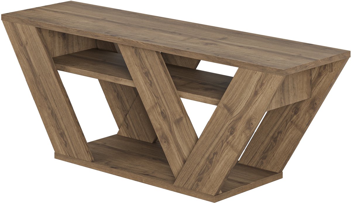 Hocus Picus TV Meubel - Donker Eiken - 110x30x40 cm