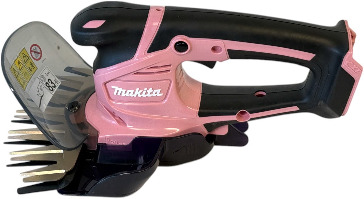 Makita Pink Lady 12V Set: stofzuiger, trimmer en grasschaar thumbnail 2
