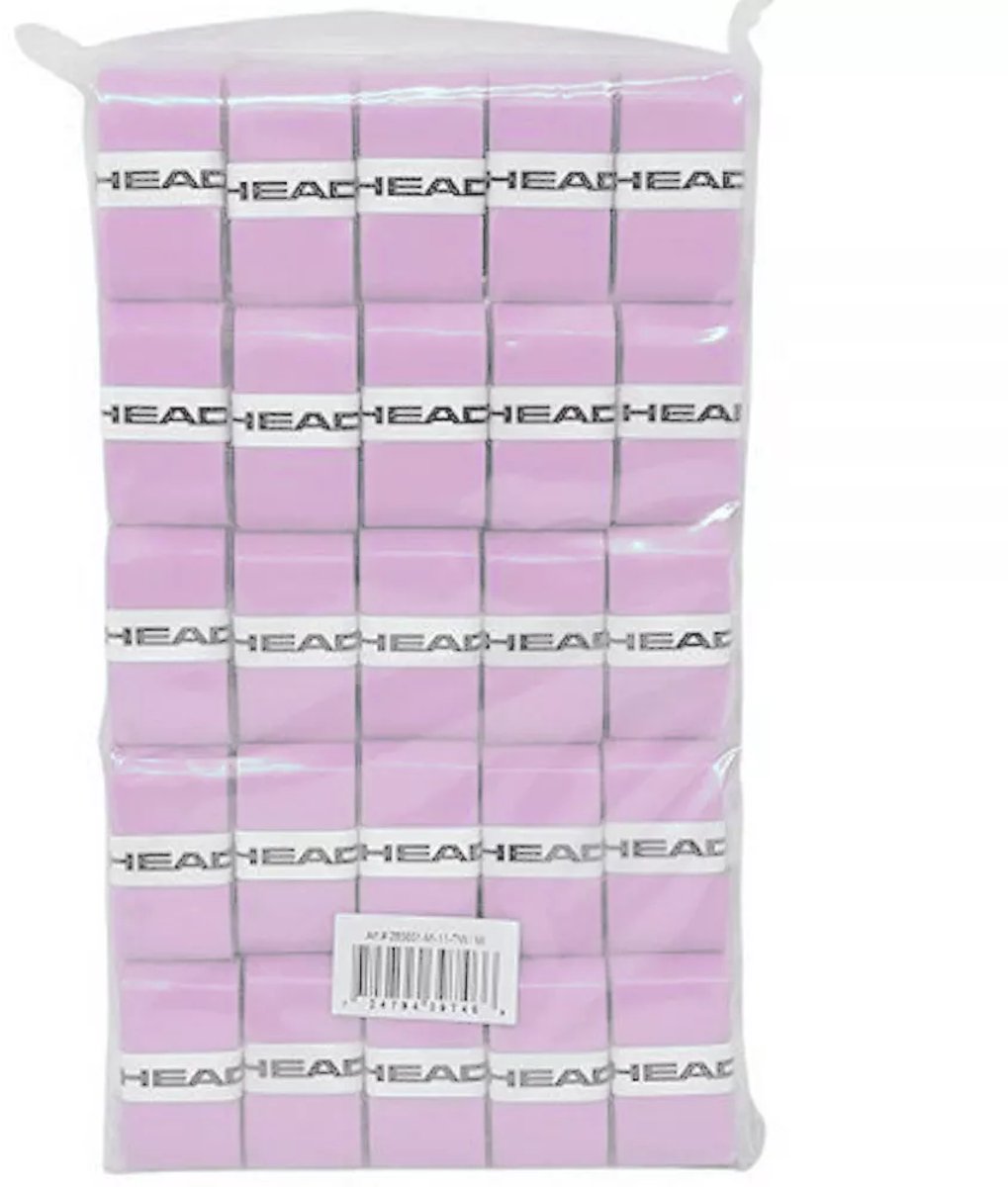 Head Prime Tour Overgrip Tackiness Comfort Rose 50 stuks Roze