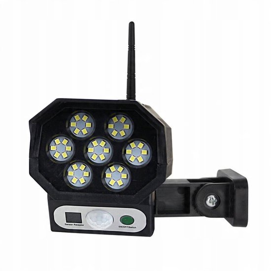Esperanza Dummy Zonnepaneel Cameralamp - 42 LED - IP65 - 6500 K - Bewegingssensor & Afstandsbediening van ESP. — afbeelding 5