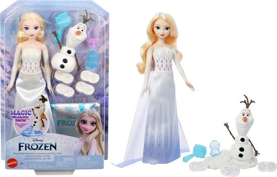 Mattel Frozen Elsa & Olaf Adventures Pop Wit Kinderen