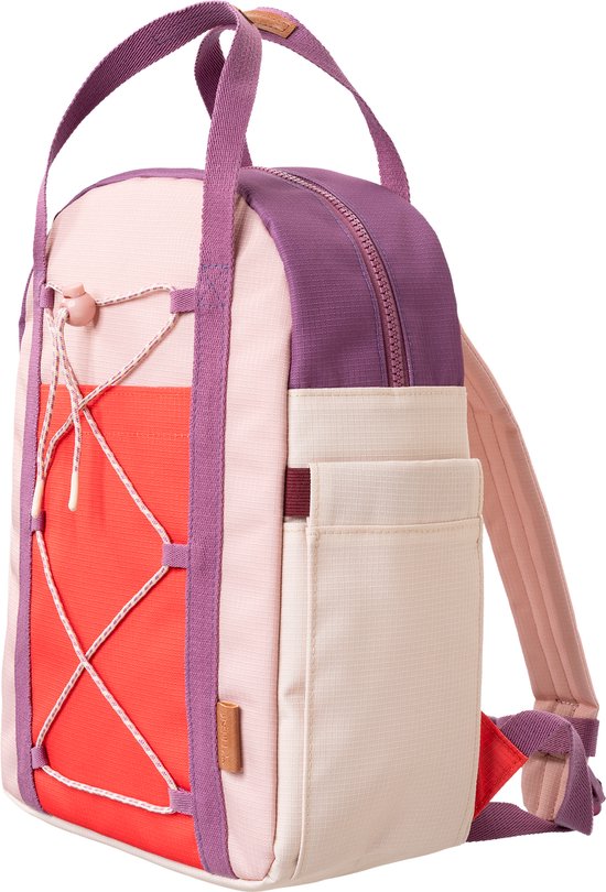 Fresk Grote Rugzak voor kinderen 6-8 jaar - 11,8 L - Schooltas Kind Meisjes - Verstelbare Schouderbanden - Waterafstotende Rugtas - Roze - Dusty Orchid
