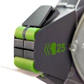 QuiP25 tape dispenser voor afplakken 25mm brede tape