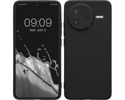 kwmobile telefoonhoesje geschikt voor Xiaomi Poco F7 Pro - Hoesje voor smartphone - Precisie camera uitsnede - In mat zwart