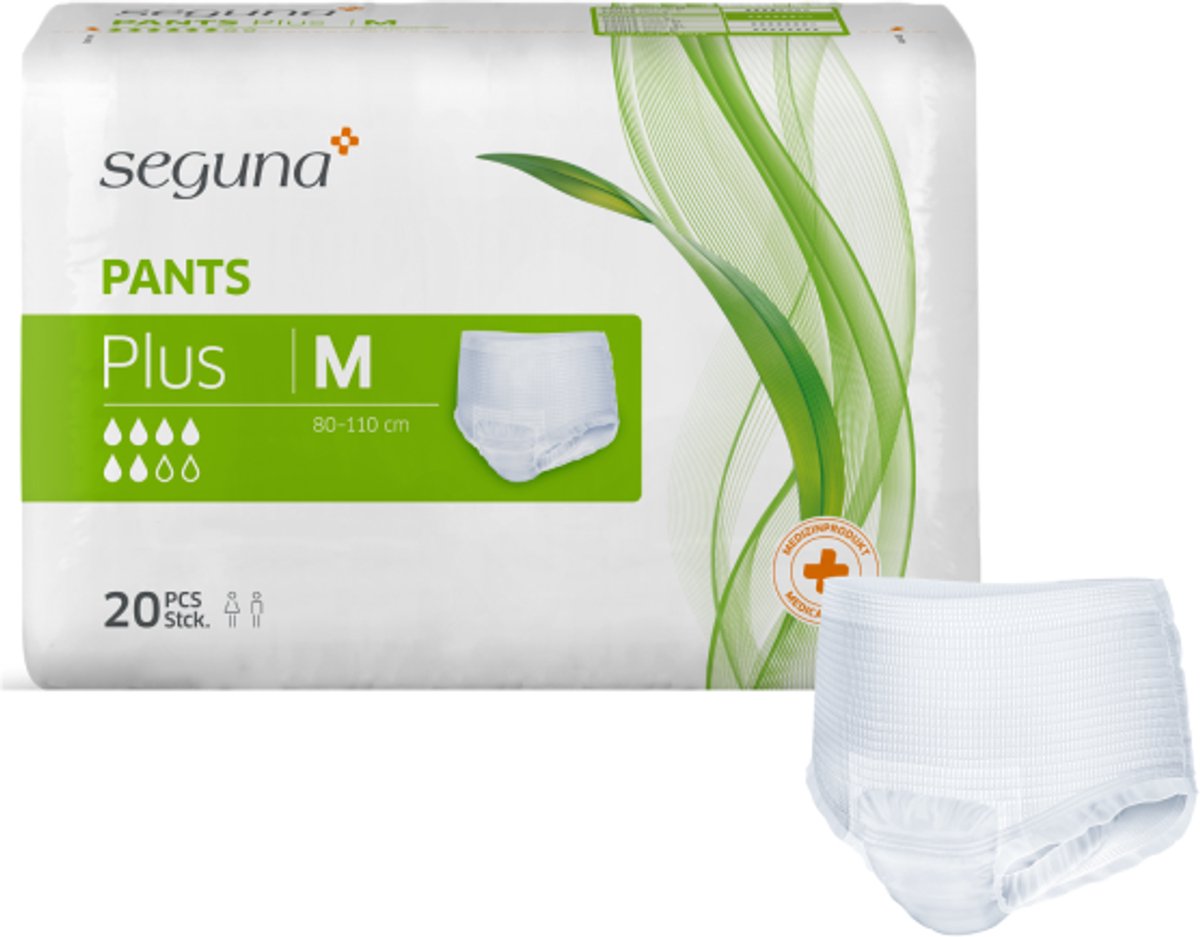 Seguna Pants Plus Medium - 1 pak van 20 stuks