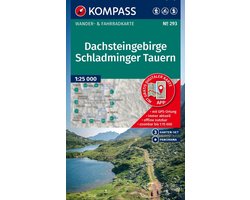 KOMPASS Wanderkarten-Set 293 Dachsteingebirge, Schladminger Tauern (3 Karten) 1:25.000