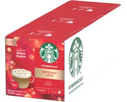 Starbucks by Dolce Gusto capsules Toffee Nut Latte - 36 koffiecups voor 18 koppen koffie - Limited Edition