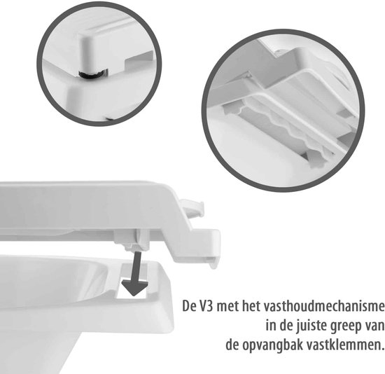 Börner opvangbak V3 groenteschaaf TrendLine wit van Merkloos — afbeelding 5