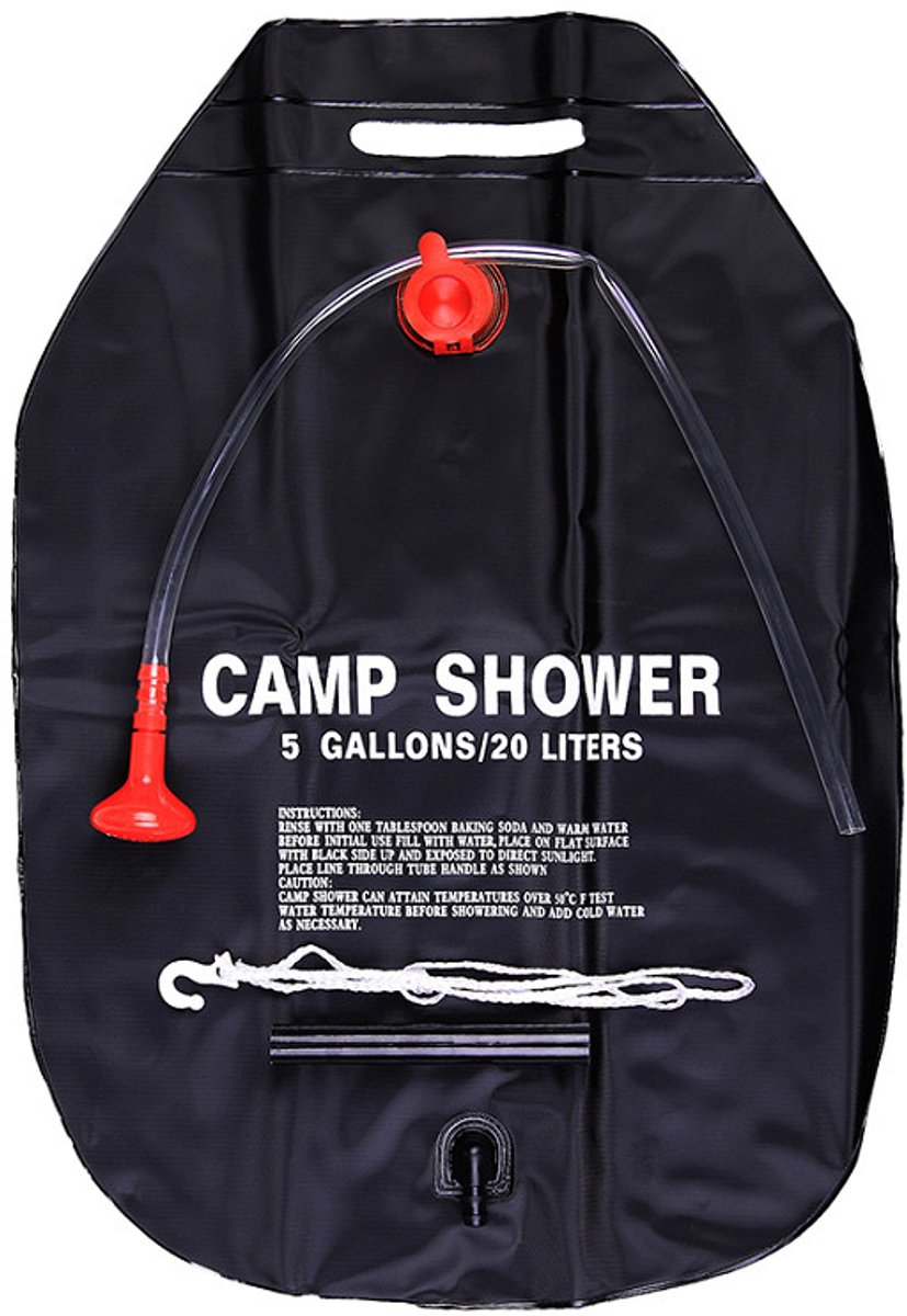 Outdoor Douche 20L - Camping douche - Camp shower - Noodpakket - Survival