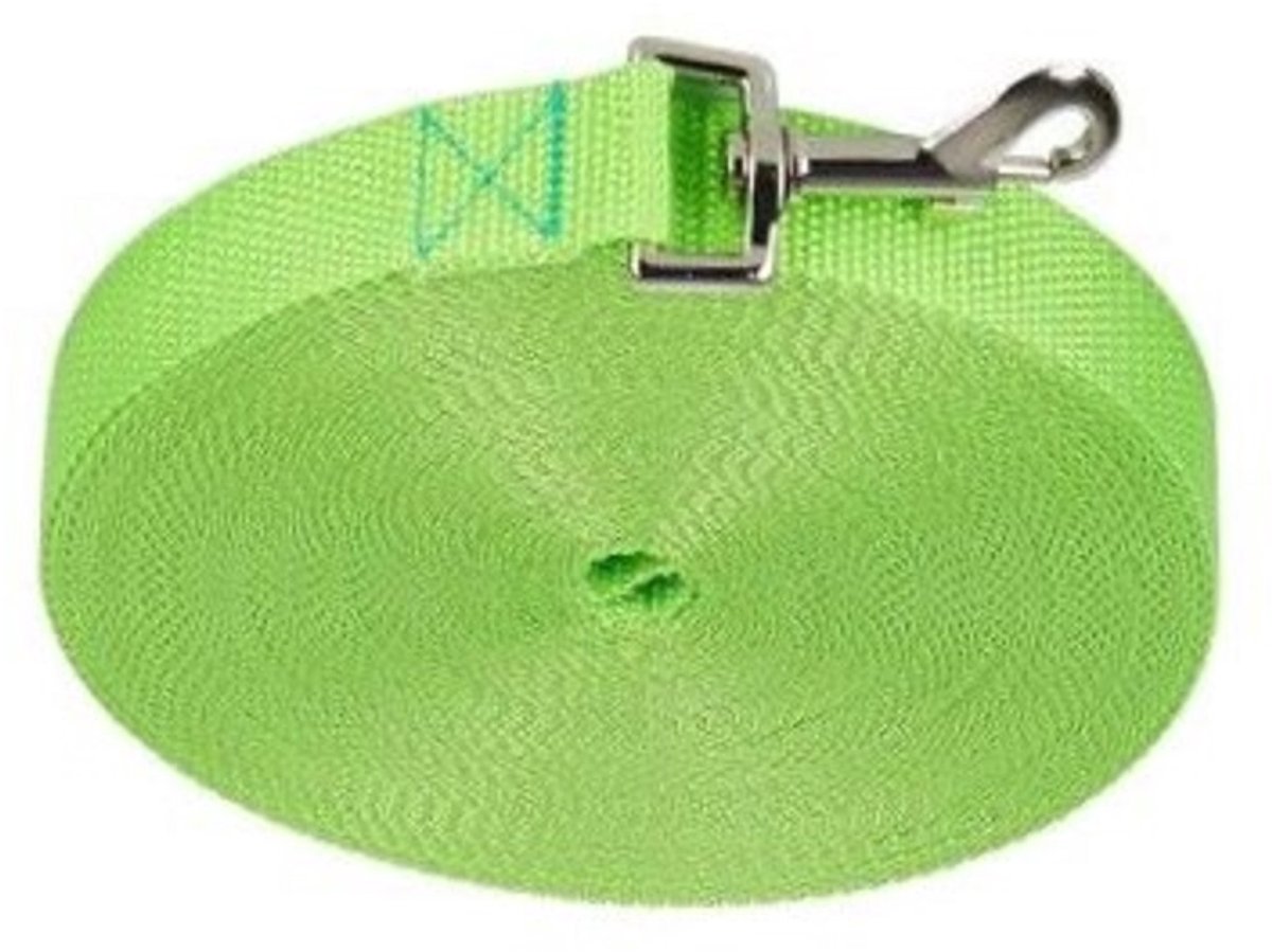 Trainingslijn 20 Meter - Nylon - Neon