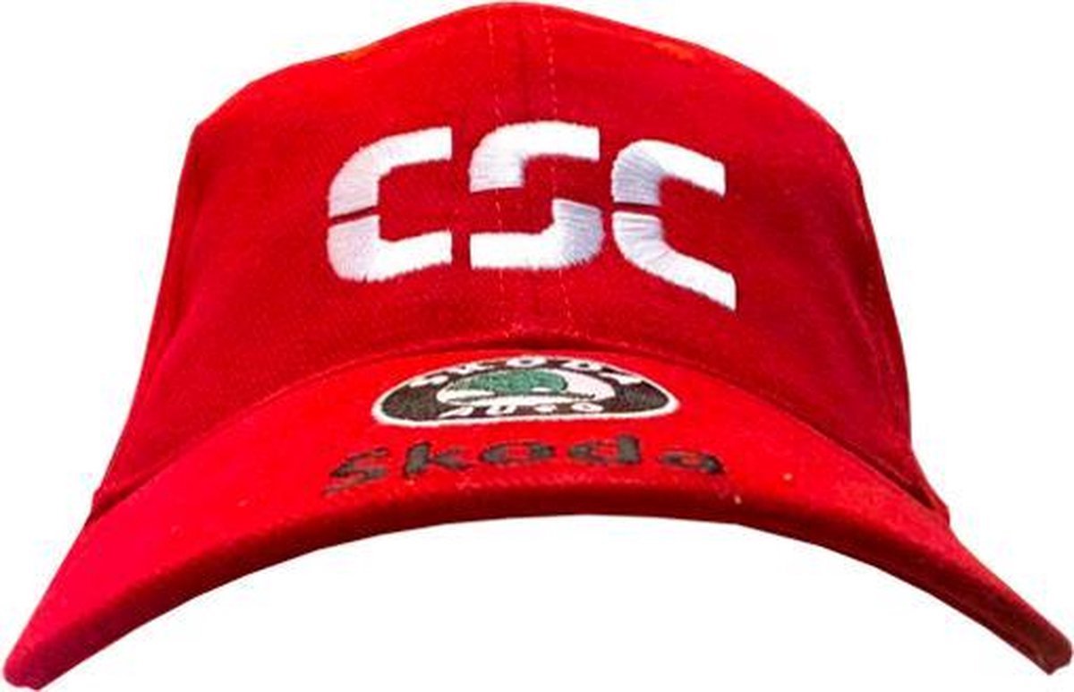 Descente Team Podium Fietspet Rood - One Size